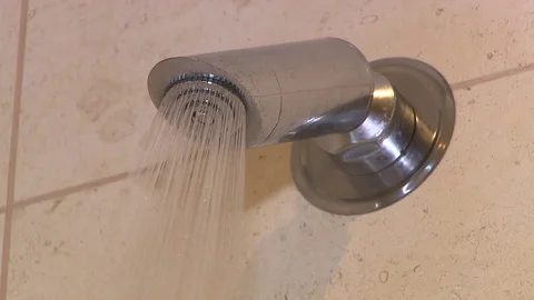 Water flowing from a tap Stock Footage 72108826