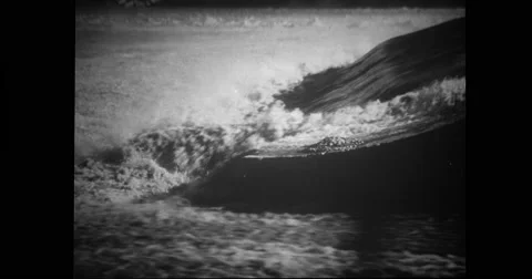 Water flowing through dam Stock Footage 43393471
