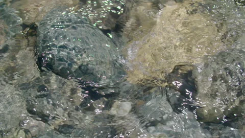 Water flows close up 库存影片 143782274
