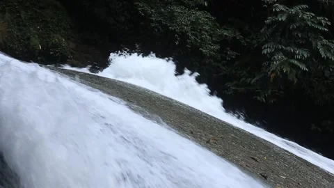 The water flows fast Stock Footage 277785280