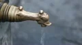 Water Flows Italian Bronze Design Fountain Scala Square Italy Milan Duck Mouth HD Footage