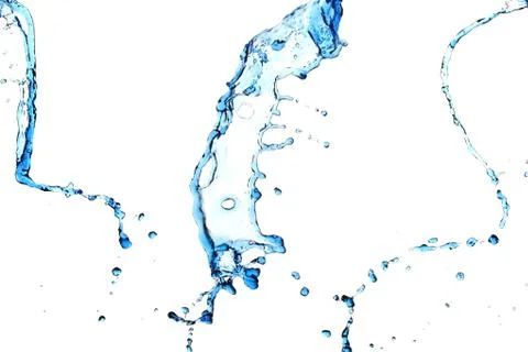 Water flows Foto stock