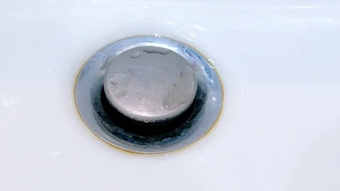 The water flows into the sink Video stock 72299100