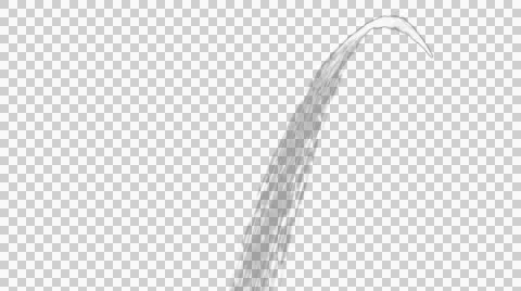Water Flows in a Stream and Loop in Alpha Channel Stock Footage 51638510