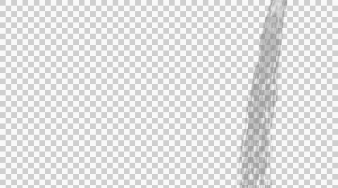 Water Flows in a Stream and Loop in Alpha Channel Stock Footage 51639453