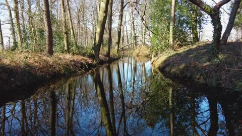 Water fly by Stock Footage 150725965