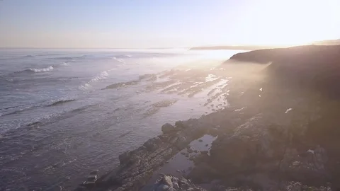 Water Flyover Sequence 스톡 동영상 91254581