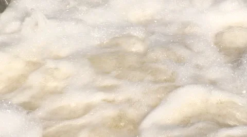 Water Foam Background Stock Footage 49438770