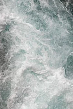 Water foam pattern Close up shot of water waves foam pattern Copyright: xZ... Foto stock