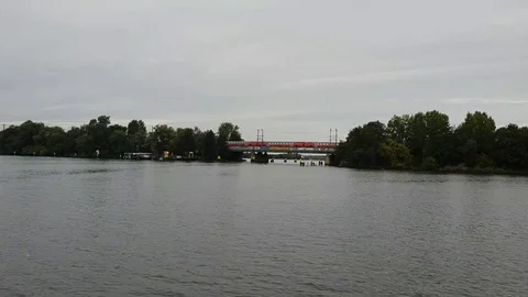 On the water Stock Footage 95894048