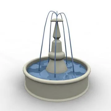 Water fountain 3D Model