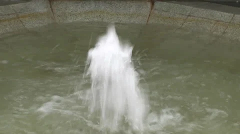The water fountain Stock Footage 24695013
