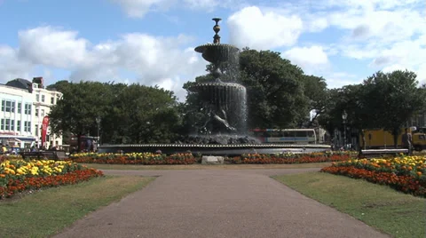 Water Fountain Stock-Footage 32249255