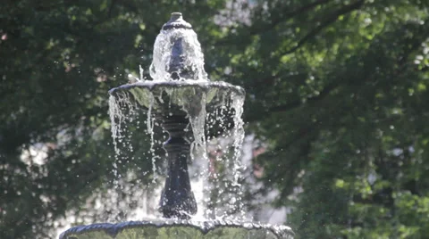 Water Fountain Stock Footage 39946560