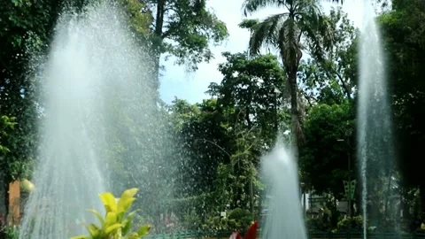 Water fountain Stock Footage 213855859
