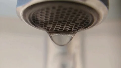 Water fountain macro Stock Footage 89930882