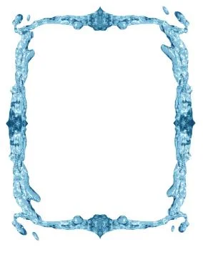Water frame Stock Photos