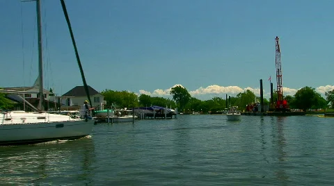 Water Front 02 Stock Footage