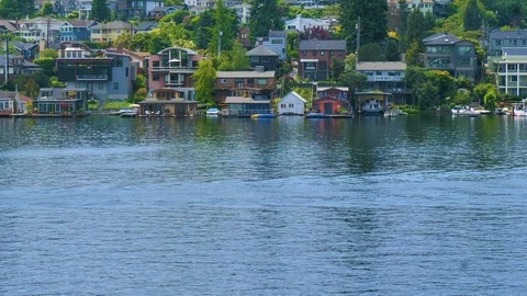 Water Front in Washington Stock Footage 109290214