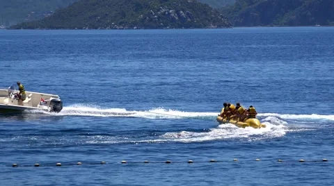 Water fun in Turkey Video stock 41000653