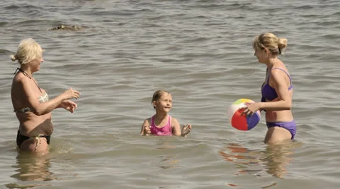 Water games Stock Footage 25750257