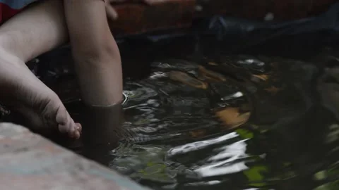 Water games 스톡 동영상 154427352