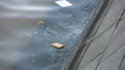 Water garbage Stock Footage 367875