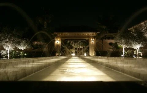 Water gate Foto stock