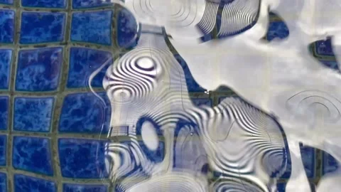 Water geometric patterns Stock Footage 319923910