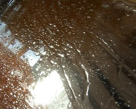 Water on glass Stock Footage 6532311