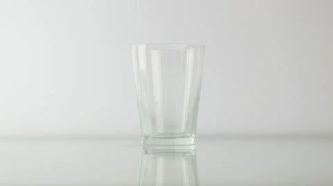 Water Glass Video stock 21809254
