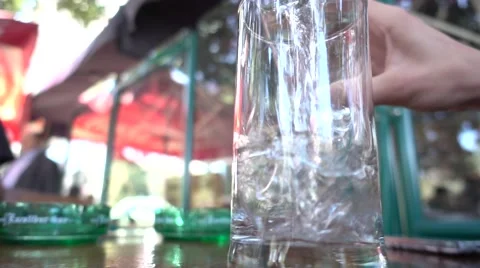 Water glass Stock Footage 62792142