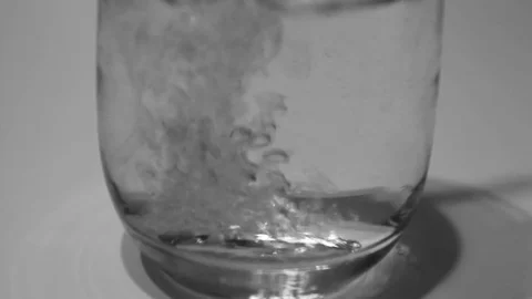 Water in the glass Stock Footage 75934811