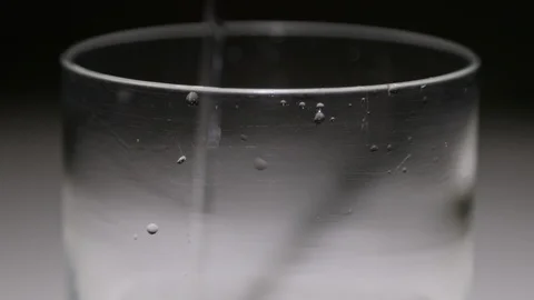 Water glass Stock Footage 97957569