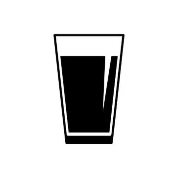 Water glass icon Stock Illustration