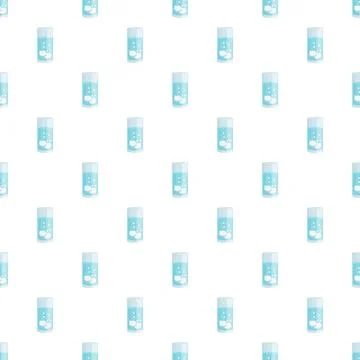 Water glass pattern illustrating hydration health concept Stock Illustration