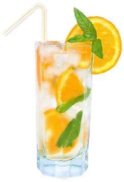 Water glass. Stock Photos