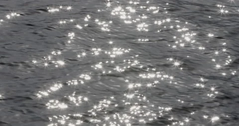 The water is glistening in the sunlight Diffuse reflection Stock Footage 152531999