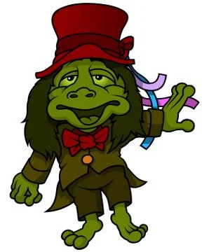 Water Goblin Stock Illustration