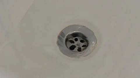 Water Going Down the Drain Video stock 51540488