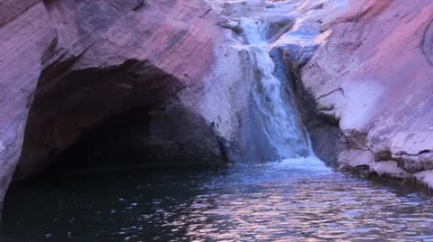 Water going down Stock Footage 22365632