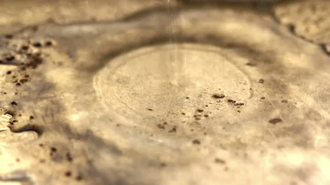 Water going down a plug Stock Footage 145230727