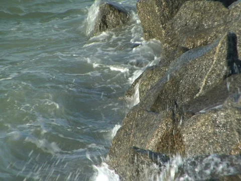 Water &amp; Granite Stock Footage 286100