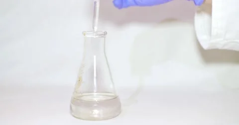 Water hardness test - the water is soft 스톡 동영상 48981057