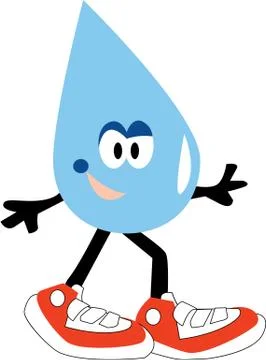 Water is healthy 库存插图