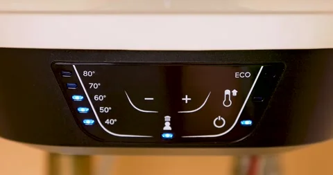 Water Heater Control Stock Footage 328575694
