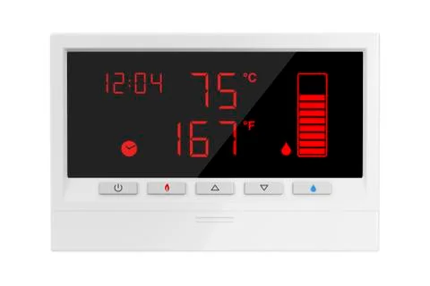 Water heater controller Illustrazione stock