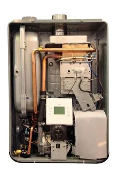 Water-heating copper Stock Photos