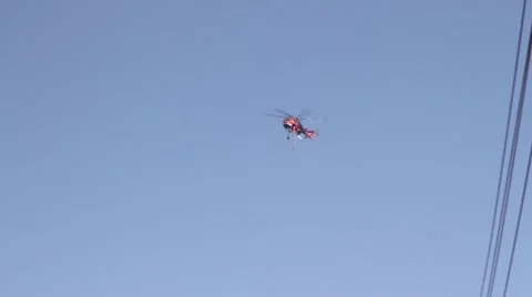 Water helicopter Stock Footage 49560340