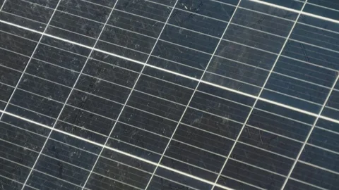 Water hitting solar panel in slow motion Stock-Footage 283957823